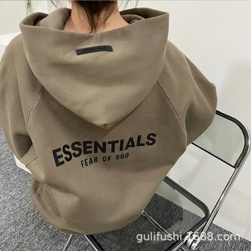 FOG ESSENTIALS Pánská mikina volného střihu Streetwear Pulovr Mikina