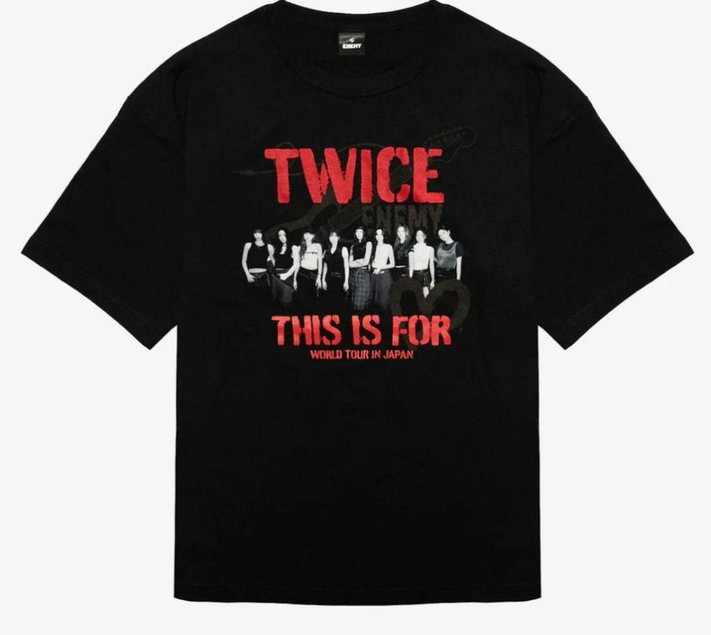 [USED] TWICE ENEMY T-shirt size S
