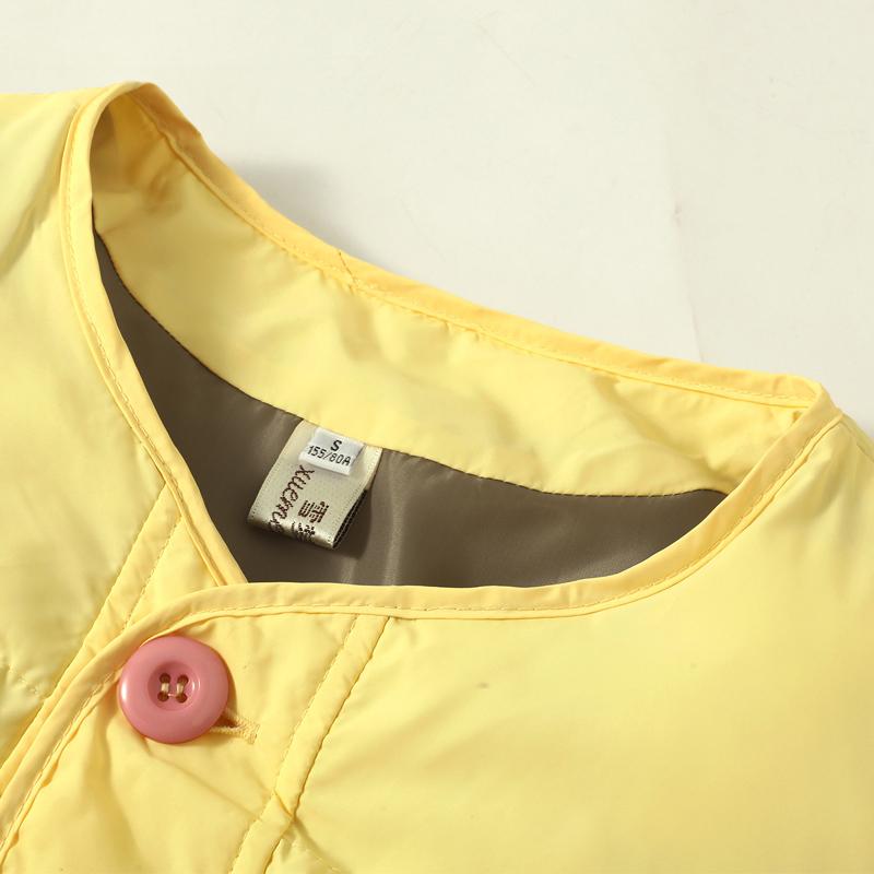 Fashion Winter Short Coat Female Warm Parkas Single Breasted Thick Loose Women Jackets