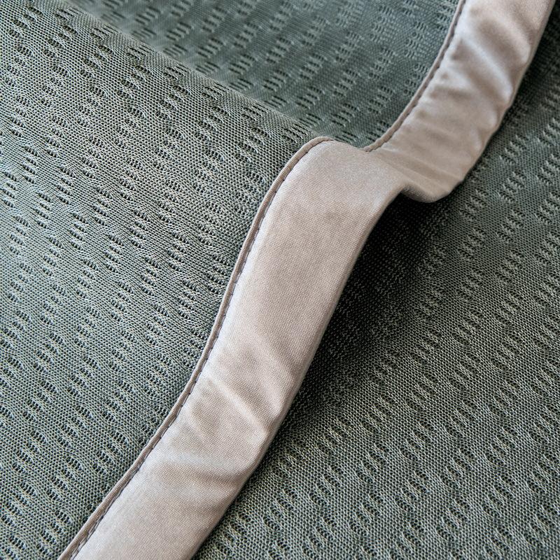 Ice Silk Sofa Cushion Leather Light Luxury Summer Mat Seat Cushion Simple Modern High-End Non-Slip Leather Sofa Cover