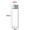 50-125ml Capacity Sealed Jars Aluminum Cap Empty Jars Portable Refillable Containers  For Cosmetic