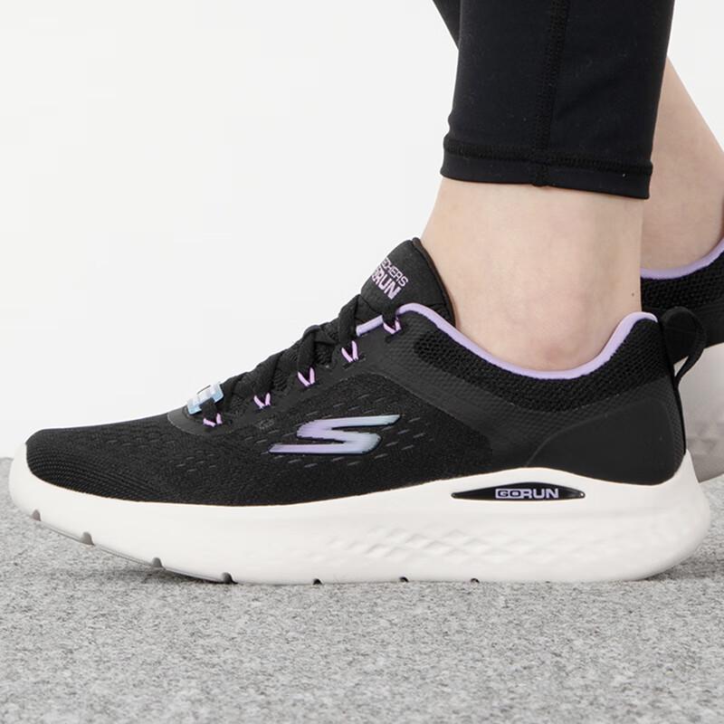 

Skechers Women s Casual Running Shoes 129423-BKPR EU 39