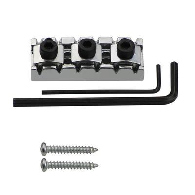 Zinc Zinc Zinc Alloy Guitar String Locking Nut 42mm Electric Guitar Locking Nut   Guitar