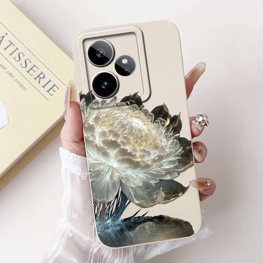 For Realme GT 7 5G Case RMX5061 Cute Cartoon Fashion Painted Cover Soft Silicone Case For Realme GT7 Pro GT 7 Pro 7T GT7T Fundas