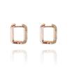 AUGUST ALICE Lumi Linea Square Ring Earring