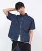 Sekeondeusolteu Western Denim Half Shirt (Indigo Blue)