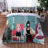 3D Fashion print Anime Spy Family Bedding Set Boys Girls Twin Queen Size Duvet Cover Pillowcase Bed Kids Adult
