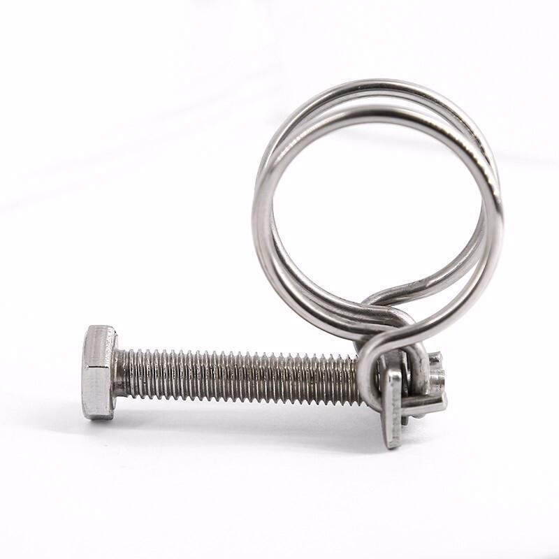 JNL 304 Stainless Steel Double Wire Hose Clamp