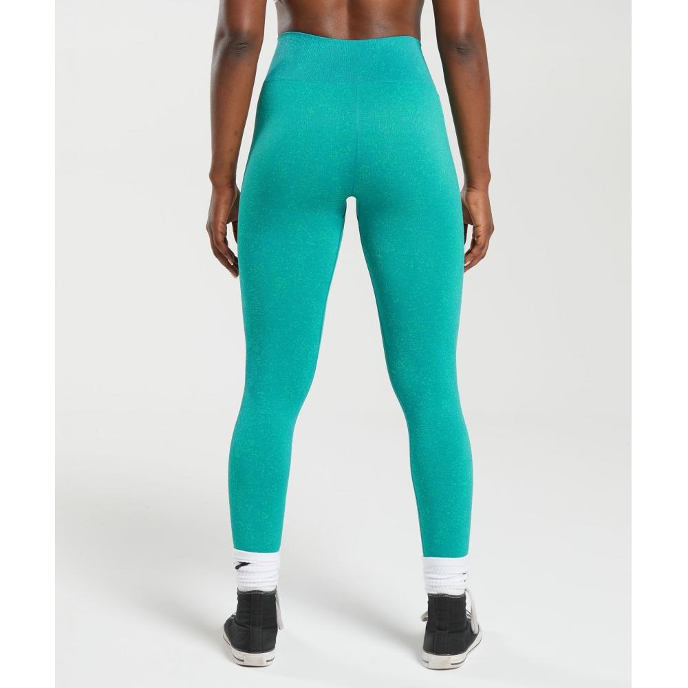 Gymshark Adapt Fleck Seamless Leggings Jewel Green B2a1b Eb3c