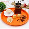 Huihuang Round Non-slip Plastic Serving Tray