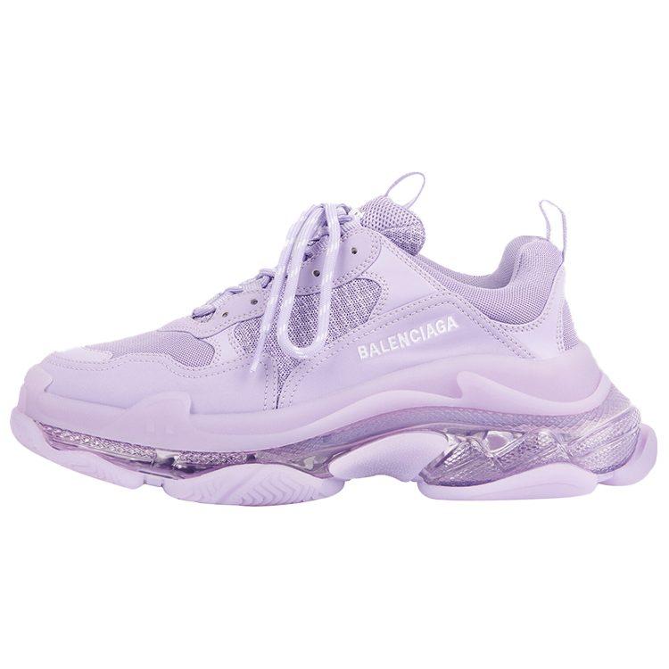 Balenciaga Triple S Clear Sole Purple Women's 544351W2GA15890