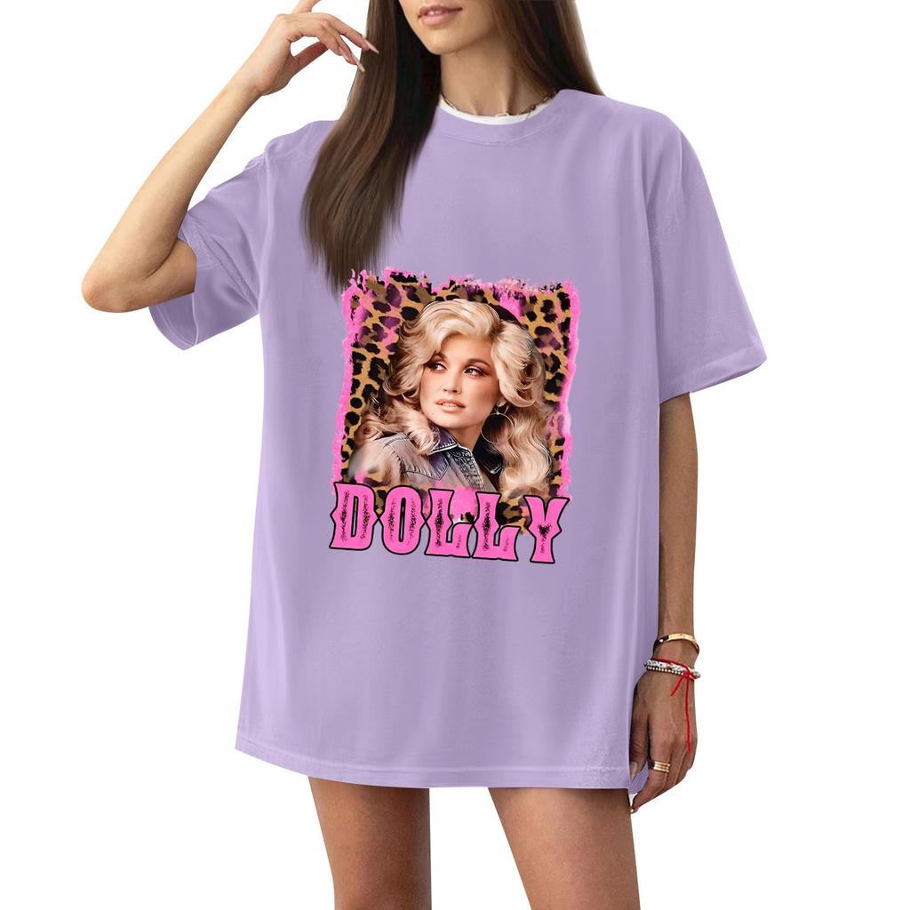 Women's Casual Letter Print Short Sleeve T-Shirt