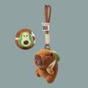 Cute Plush Keychain Small Capybara Pendant Student Bag Pendant Small Gift Boutique