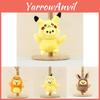Adorable Cute Psyduck Plush Toy Keychain Soft Short Plush Stuffed Duck Doll 13cm