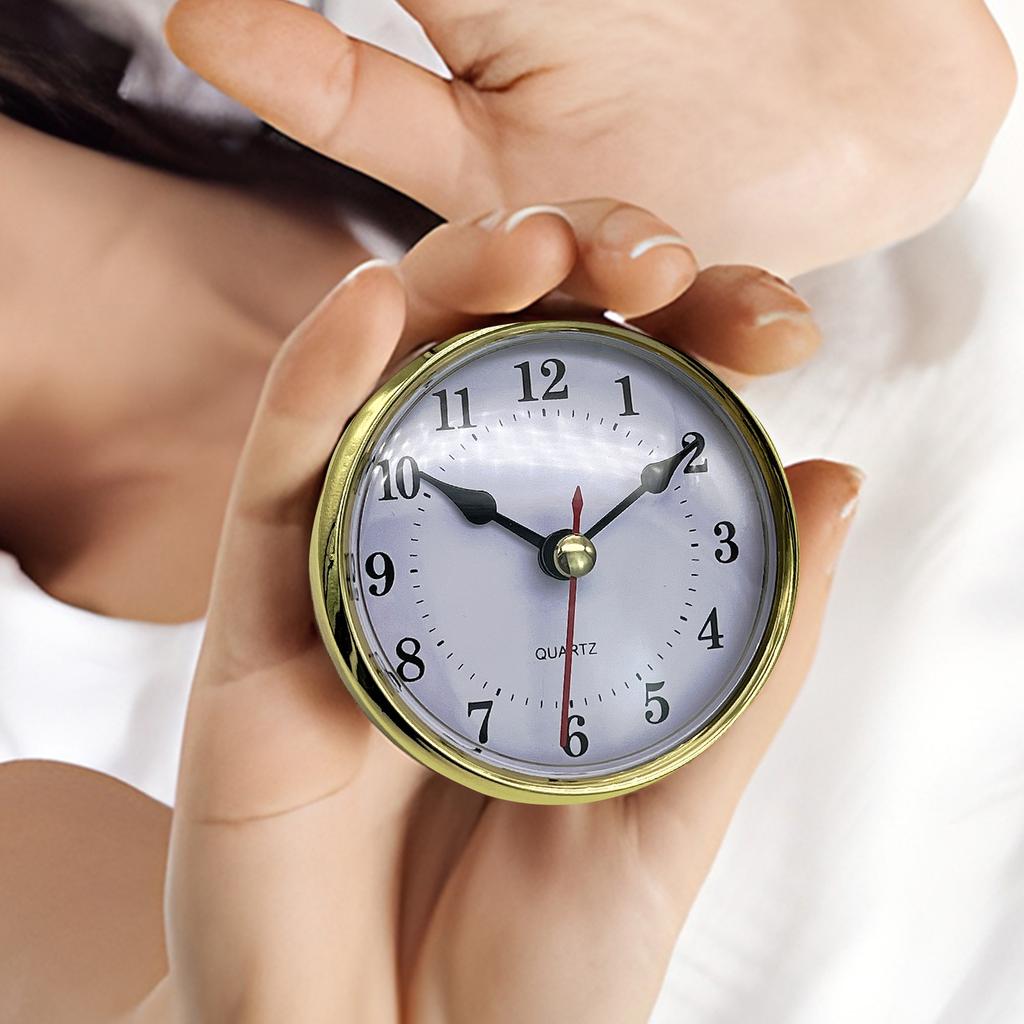 Clock Inserts Arabic/Roman Number Watch Head Clock Head 80MM Quartzs Round Clock Gallbladder Clock Repair Replacement