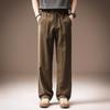 High-end American Old Money Style Light Luxury Tencel Breathable Drape Casual Pants Men's Summer Thin Loose Straight Pants