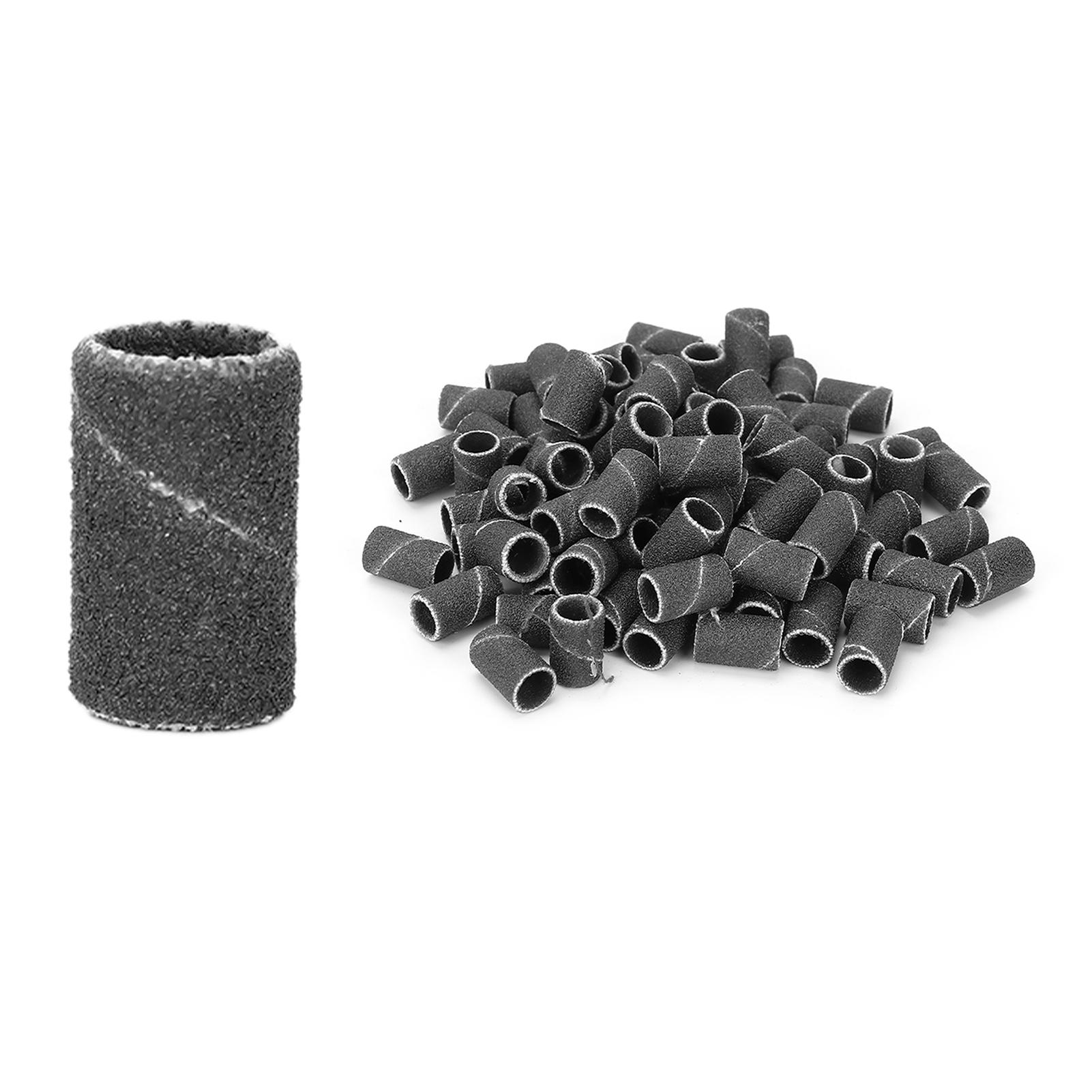 

100pcs Nail Art Sanding Bands Manicure Pedicure Nail Drill Bits Accessories ToolsHQ-13 180#