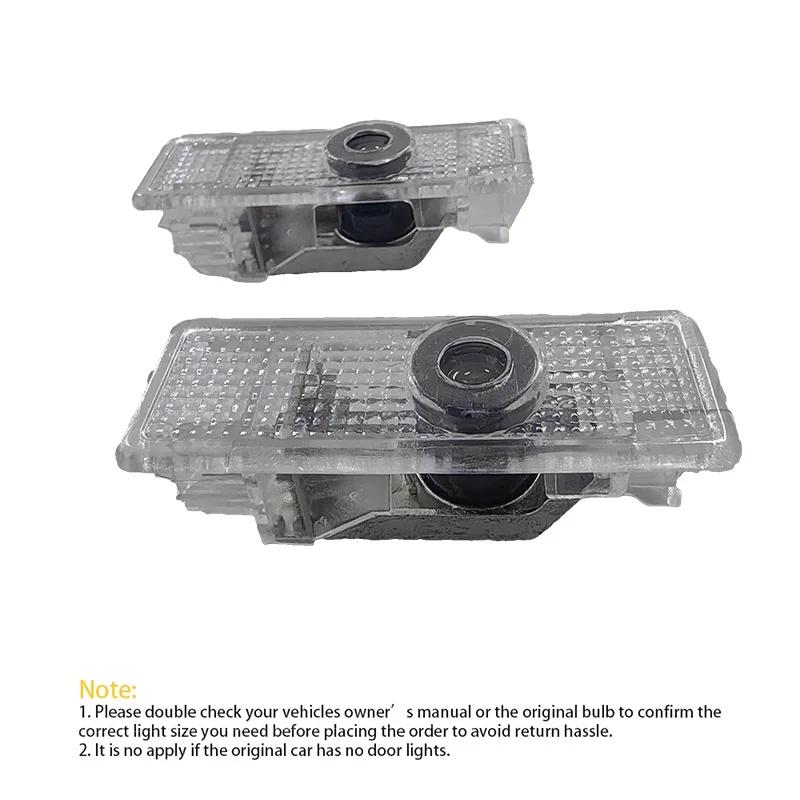 LED Car Door Welcome Light Decoration Light Car Badge Logo For BMW 1 2 3 4 5 6 7 Series X1 X4 X3 X5 M3 M4 M2 M5 F30 E90 E70 F10