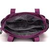 X-PASS Women's A4 Tote Bag, Waterproof, Nylon, Casual, Black, B61BLK
