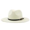Straw hat outdoor travel seaside sun protection visor jazz hat women's beach hat