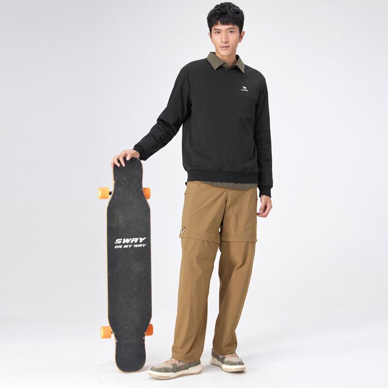 Camel Unisex Long Sleeve Round Neck Sweatshirt