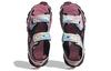adidas Stella McCartney x Adidas Damen Hika Outdoor Sandale 'Bliss Pink Frozen Yellow Tie Dye' HP8599