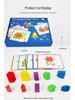 Creative 155-Piece Early Education Geometric Tangram Puzzle for Children