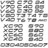 Bxfzp9 Letras T4 T5 T6 T8 B5 B6 V8 AWD Emblema de Estilo de Carro Adesivo de Emblema para Porta-malas Traseiro Para XC40 XC60 XC90 XC70 S60 S90 D3 D4 D5 D6 D7 V40