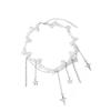 European and American Cold Wind Cross Star Diamond Imitation Pearl Necklace