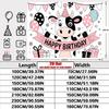 Party Backdrop Flat Milk Shower Bottles Patterns Electricity Needed Birthdays Photo Booth Background Birthday Party Decor