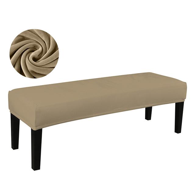 Samt Stoff Bankbezug Super Flauschig Elastisch Esszimmer Stuhl Bankbezüge Sitzbezug Für den Heimgebrauch Wohnzimmer Schlafzimmer Klavierzimmer