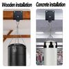 Wear-Resistant Boxing Bag Hanger Rust-Proof 360 Rotation Beam Hook Wall Mounted Hook  Muay Thai
