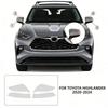 Защитная пленка на фары из ТПУ для Toyota Highlander 2020-2024 Прозрачная и тонированная Антицарапина Наклейка на интерьер