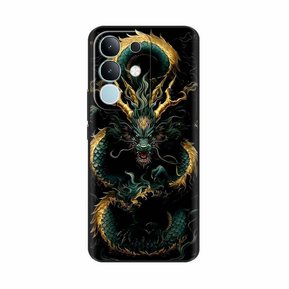 Pour Vivo Y29 4G Coque Mignon Panda Silicone Liquide Doux Étuis de Téléphone Pour Vivo Y29 4G Coques Y 29 Fundas Protection Dessin Animé Couverture Arrière