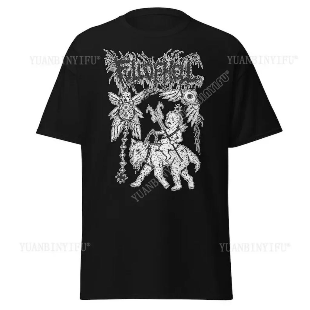 Full of Hell T-Shirt Grindcore Band Extreme Metal Merch Cotton Vintage Round Neck Streetwear Tees Short Sleeve