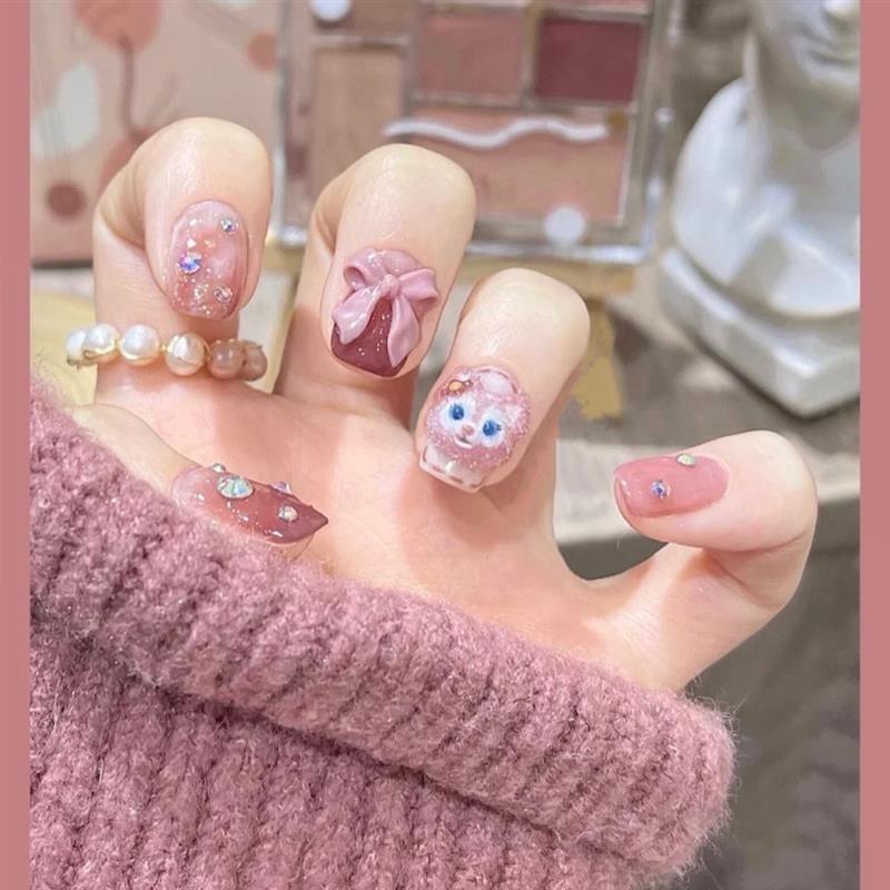 

Ручная работа Детская одежда Ногти Девочка Накладные ногти Наклейки для ногтей Розовый Ногтевая красота Лингна Пиво Милая Бабочка Minimum No.