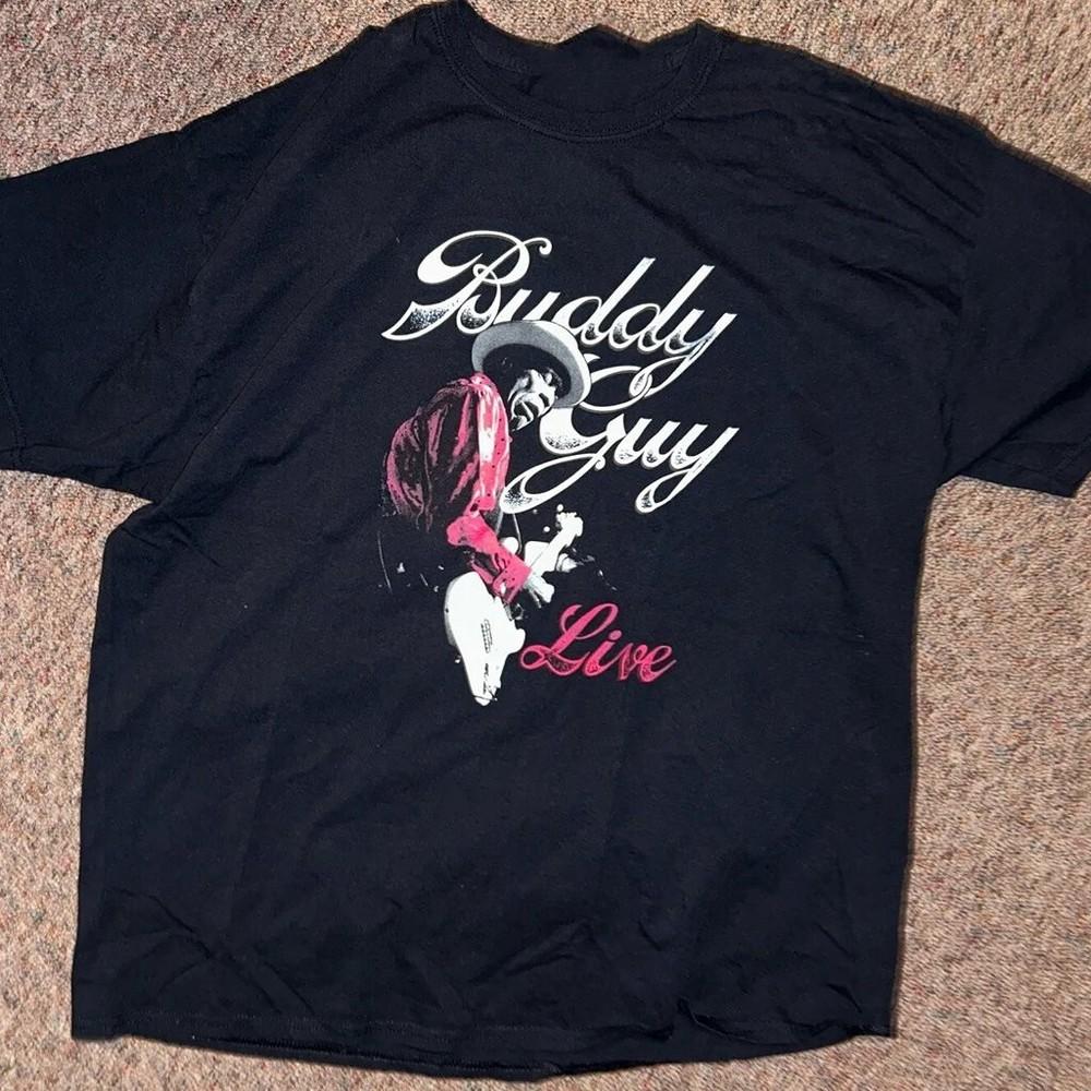 New Buddy Guy Live Mmxx Tour Gift For Fans Unisex S-5XL Shirt Unisex T-Shirt L