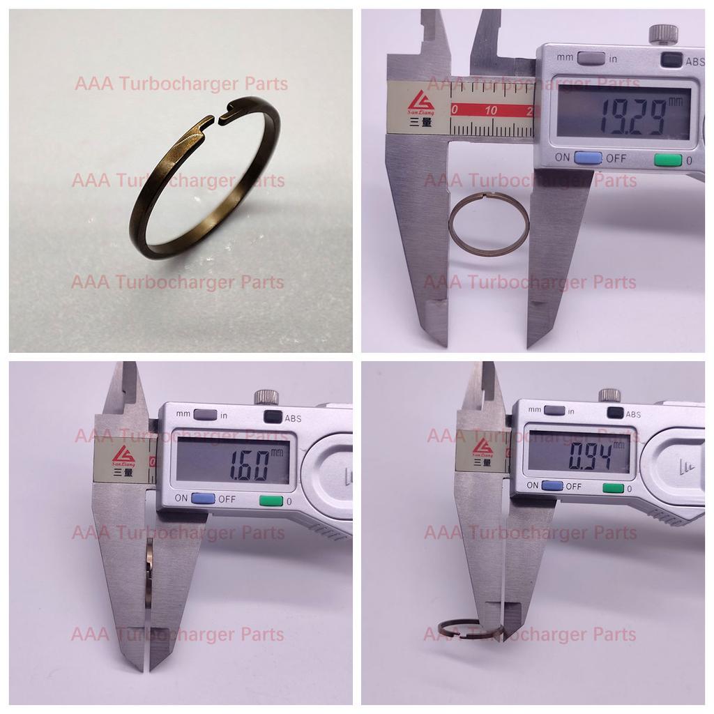 Gap super Seal Ring HX40 HX40W Hot side 19.3x1.6x0.95mm,Cool side 16.1x1.6x0.9 Upgrade Piston Ring AAA Turbocharger Parts