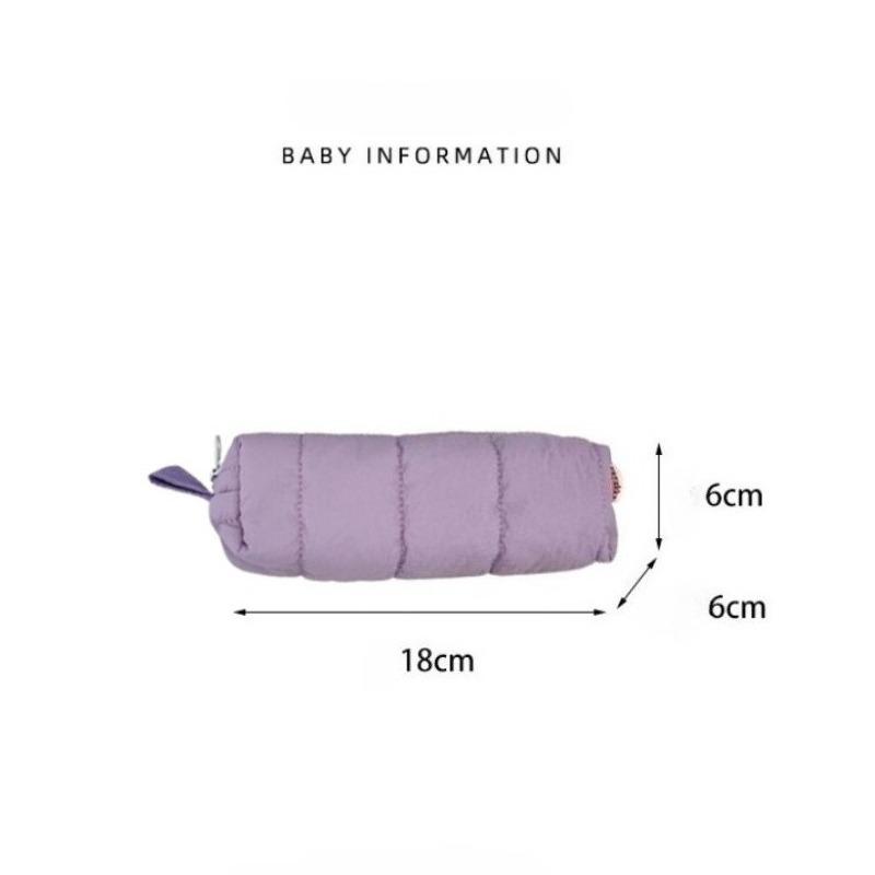 1Pcs Insta Style Fluffy Coin Wallet Student Pencil Case Handbag Suitable for Class Large Capacity Pen Holder Storage Student Supplies