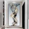 Modern Minimalist Wall Art Fluttering Ribbon Striking HD Canvas Print Poster Home Living Room Bedroom Decorative Painting