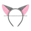Cross-Border Cute Plush Fox Ears Headband Set for Halloween and Face Washing