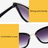 Women Sunglasses Vintage Style Thickened Lenses Leopard Print Fashion Cat Eye Women Sunglasses for Female