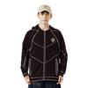 Li Ning Wade Series Hooded Zip-Up Long Sleeve Sweatshirt Men Sweatshirt Black AWDT929-1