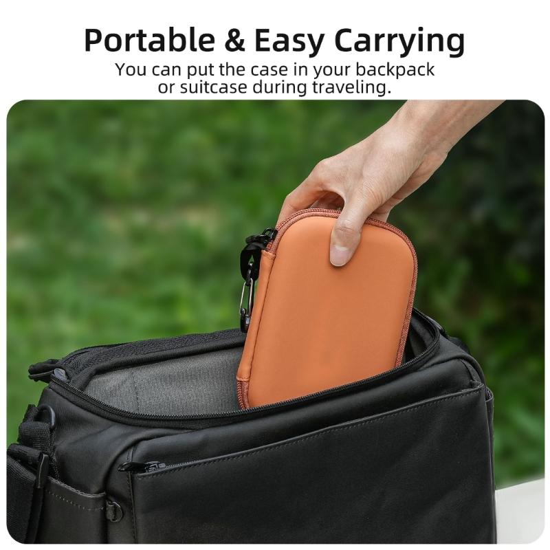 Protective Hard Case For AcePro2/1 Camera Holder Storage Box Shell With Waterproof EVA Shell And Convenient Carabiner
