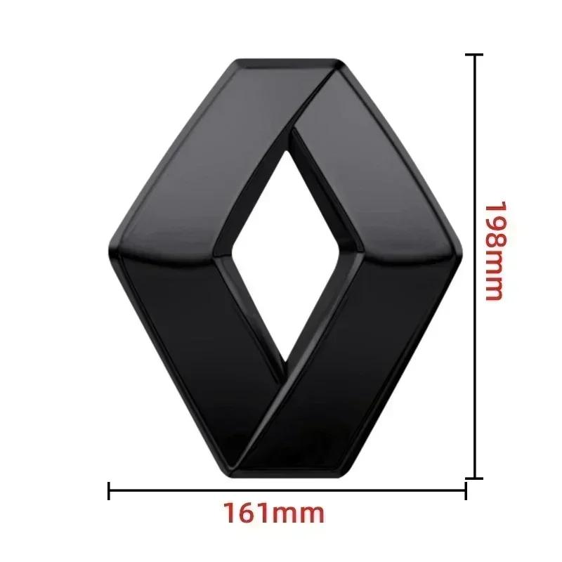 1 piece rear boot badge front grille hood trunk Emblem logo For Renault RS Koleos Captur Talisman Kadjar Megane 2 3 Clio 5 Zoe Z999