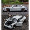 Welly 1/24 Porsche Taycan Turbo S Legierungsauto Modell Diecasts Metall Spielzeug Sportwagen Modell Hochsimulationssammlung Kindergeschenke