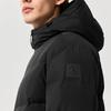 Skechers Windproof Waterproof Stain Resistant Warm Cold Resistant Anti Static Fashionable Versatile Short Hooded Puffer Jacket L425M005-0018