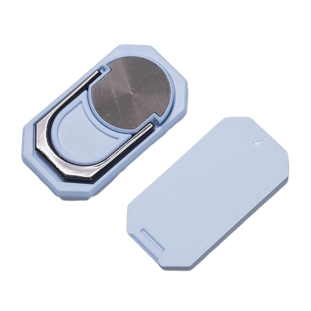 Magnetic Mobile Phone Ring Bracket Detachable Folding Finger Ring Stand 360 Degree Rotation Accessories for Car Safe Driving