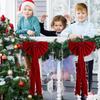 Christmas Bows For Tree Velvet Red Home Decor Red Bows For Christmas Tree Topper For Party Indoor Outdoor Front Door Living Room