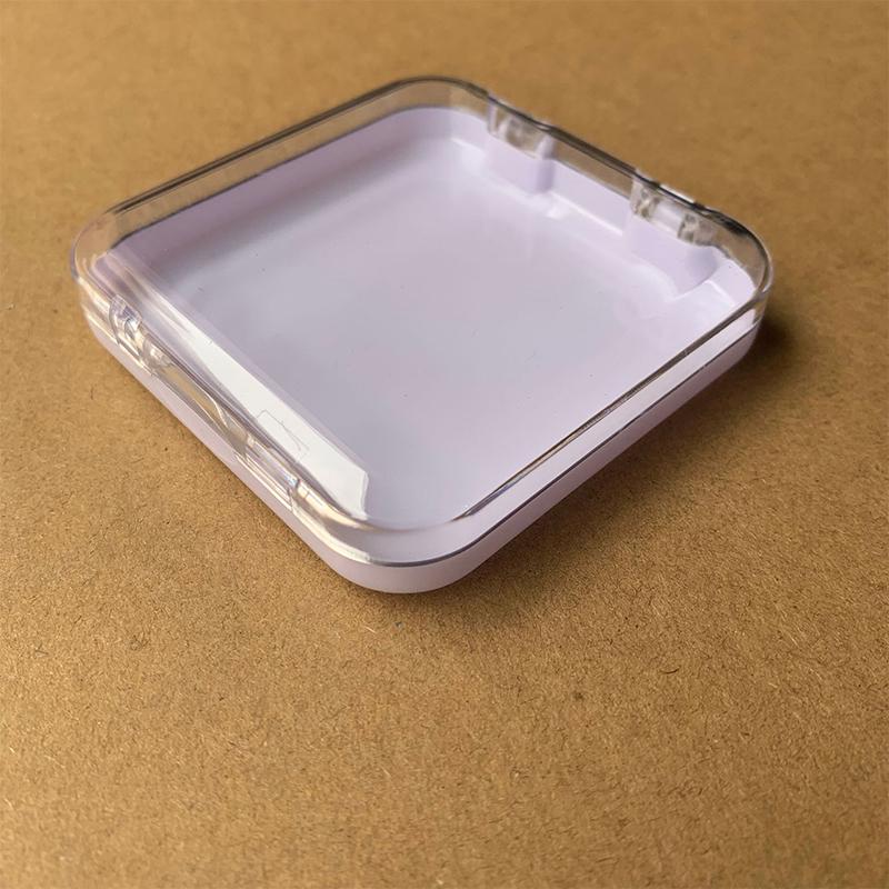 Transparente Kunststoffverpackungsbox Nagelverschönerung Aufbewahrung Schmuck Halskette Display Geschenkbox